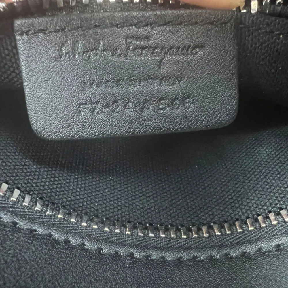 FERRAGAMO GREY Branded belt bag